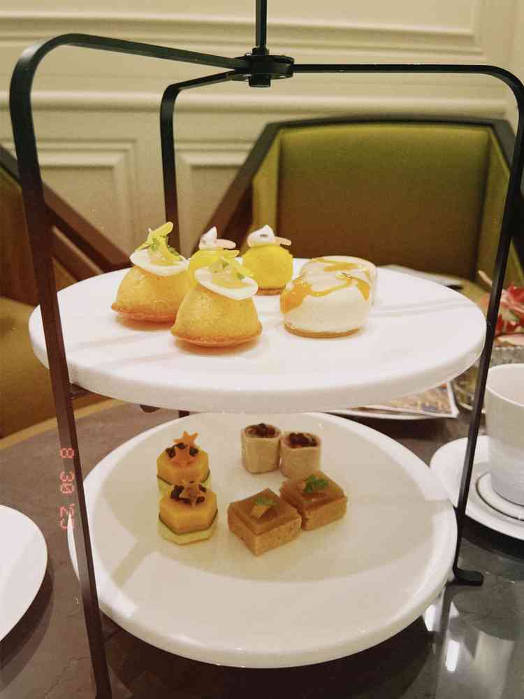 アフタヌーンティーの試食
