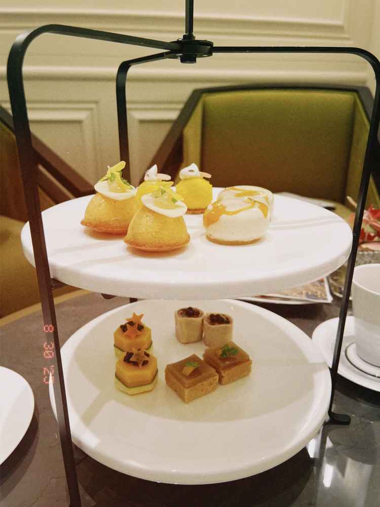 アフタヌーンティーの試食