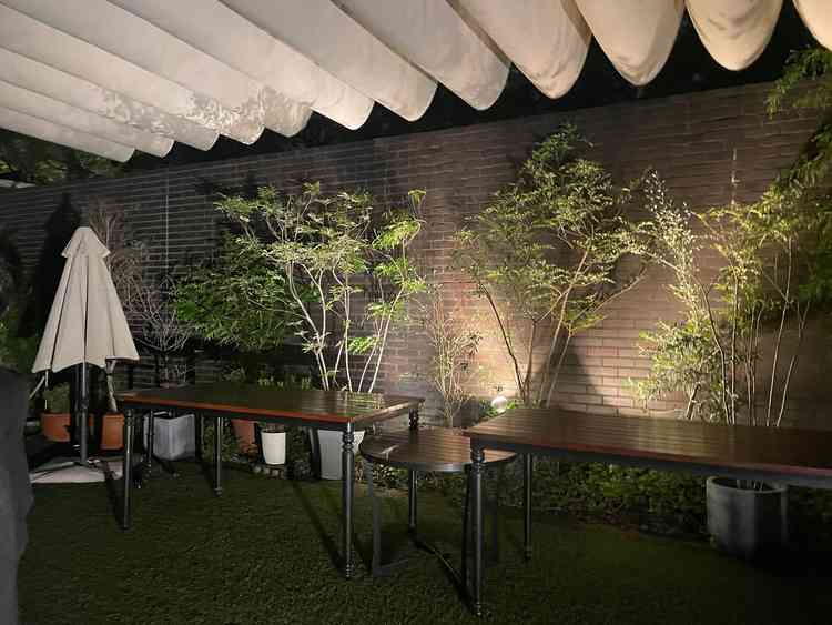 どの会場にもテラスがあり、開放感があってとても良い印象でした。