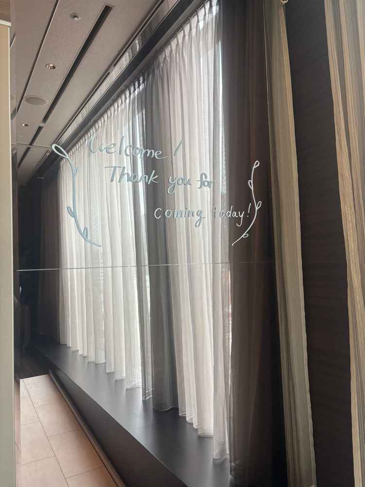 ゲストに向けてのメッセージを書けるということで、当日感謝の気持ちを伝えやすそうでした。