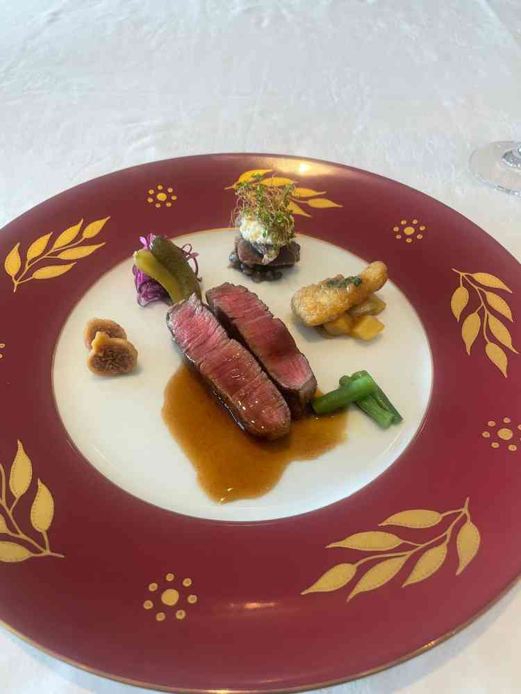 試食のお料理。とても美味しくて感動しました。