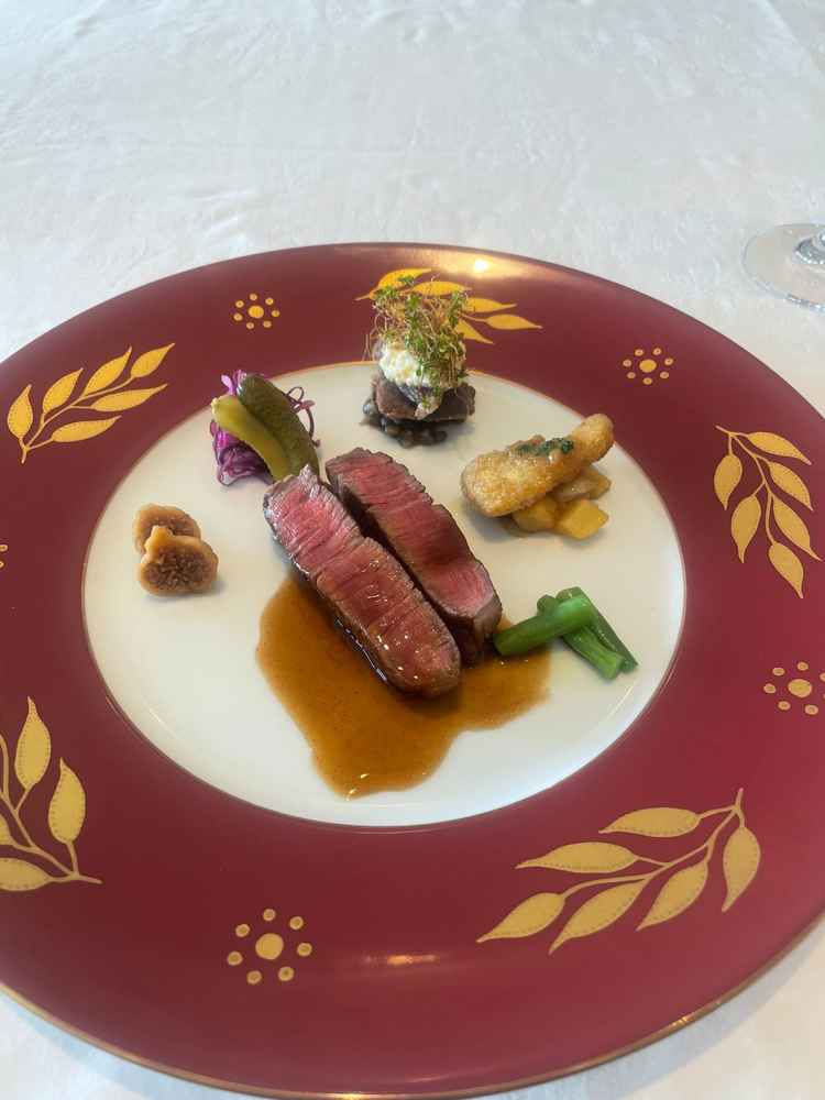 試食のお料理。とても美味しくて感動しました。