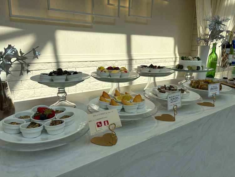 ウェルカムパーティー時の食事