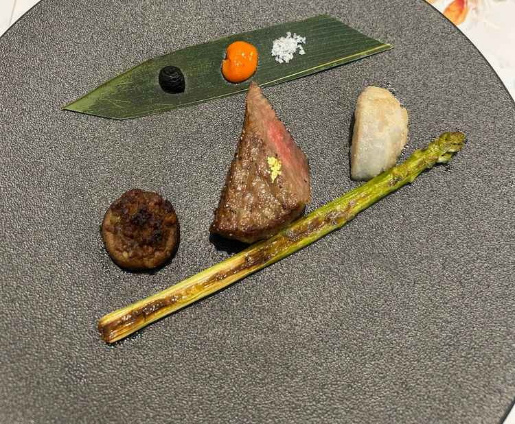 ワンプレート試食。地元産の食材を多く使用されていて嬉しかったです。とても美味しく頂きました。