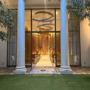 ガーデンからの挙式の景色