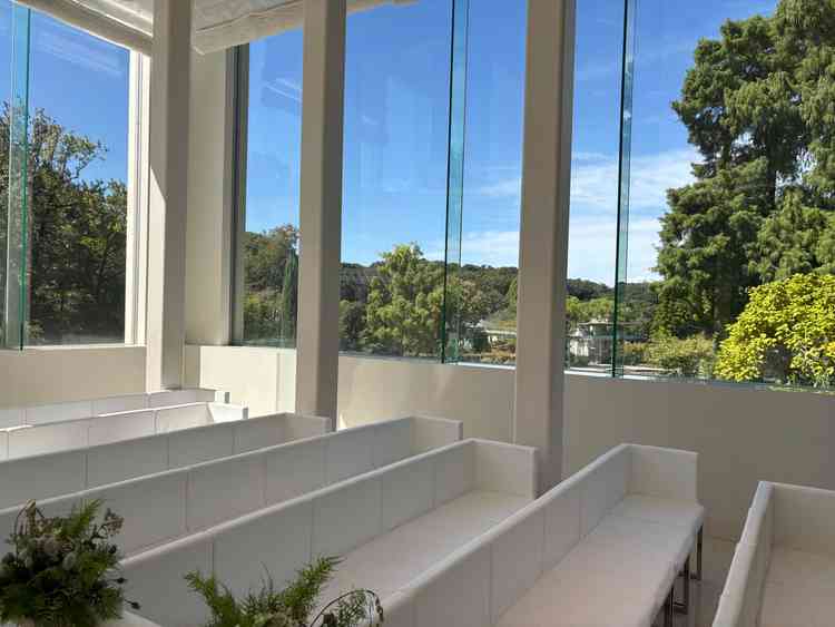 チャペルからの景色も最高