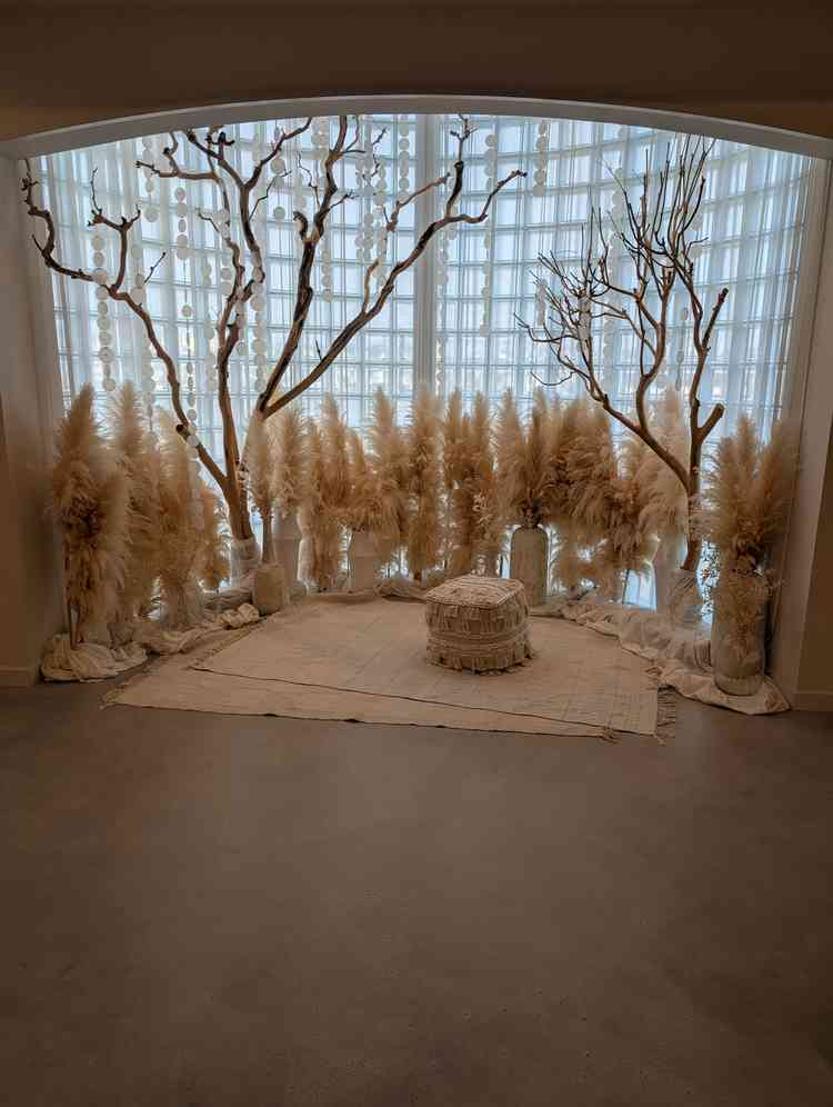 チャペル前通路