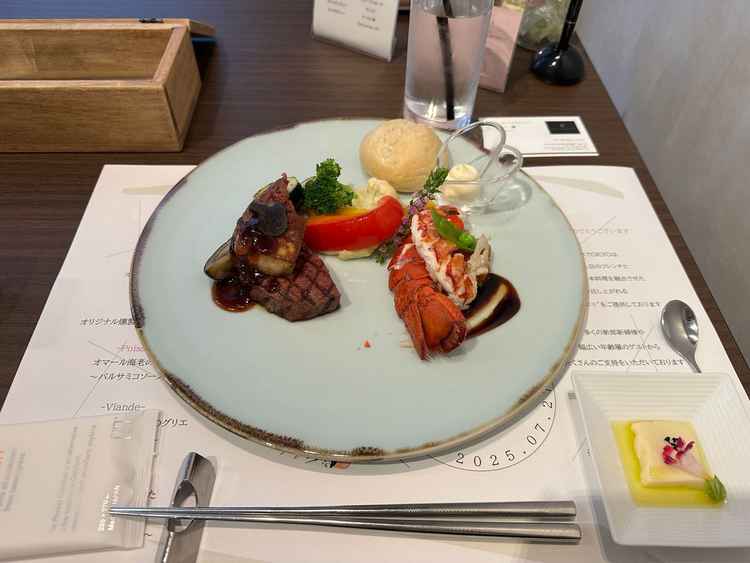 試食のお料理。美味しかったです。