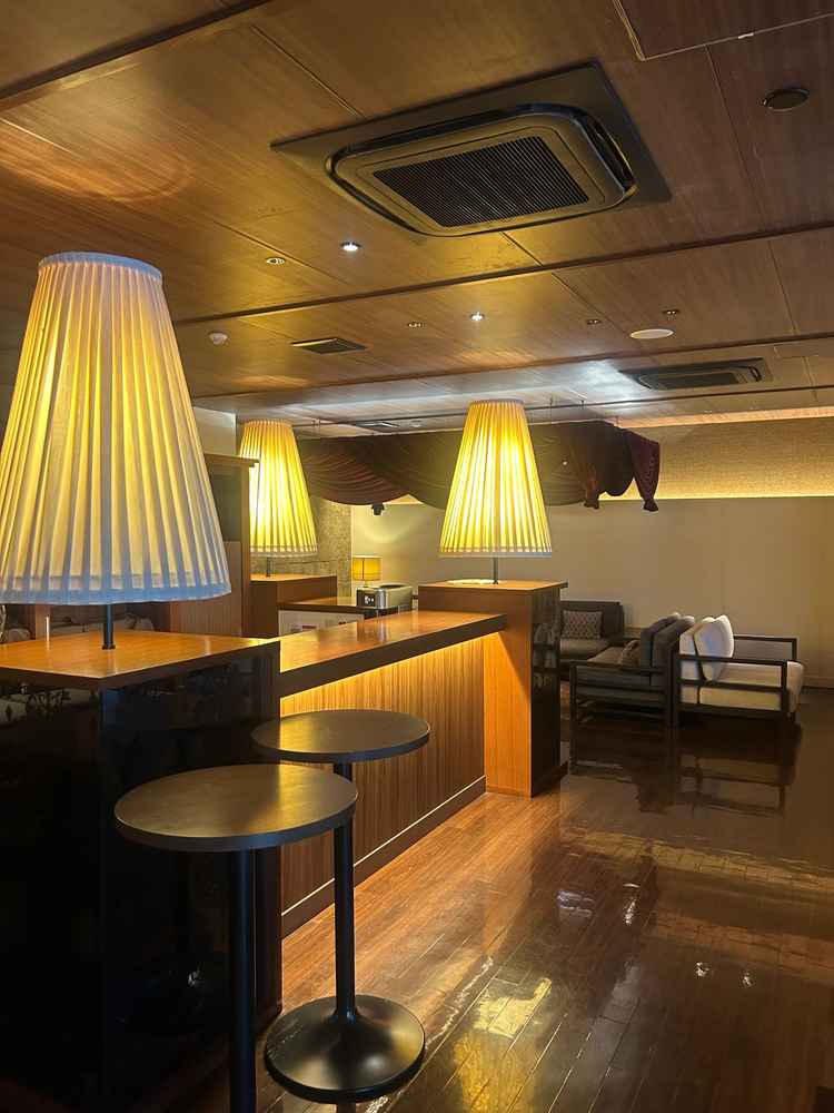 ゲストの待機ルームです。オシャレで落ち着いた雰囲気がとても良かったです。