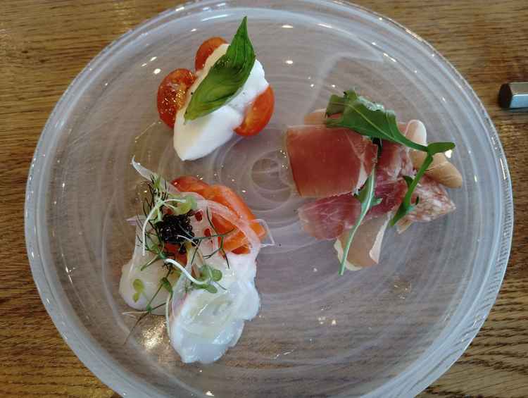 試食で出していただいた料理のひとつです。