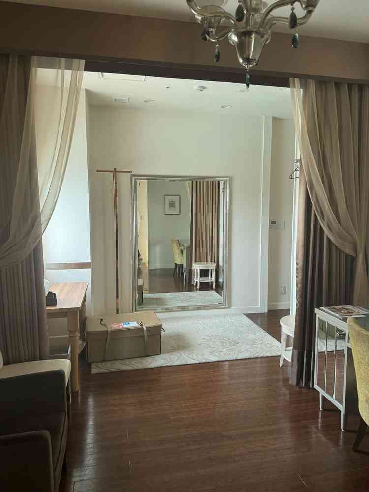 新郎新婦の控室。スペースもゆったりしていて、着替えも問題なくできそう。