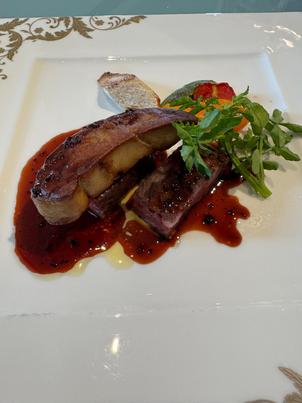 試食で頂いたメイン料理です。