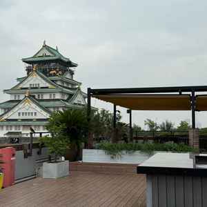思っていたよりも、大阪城がとても近く感じ、広々としていてゆっくり過ごせる感じがあり、とても良かった。