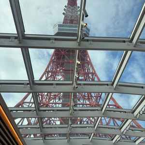 挙式場から見える東京タワーが圧巻です。