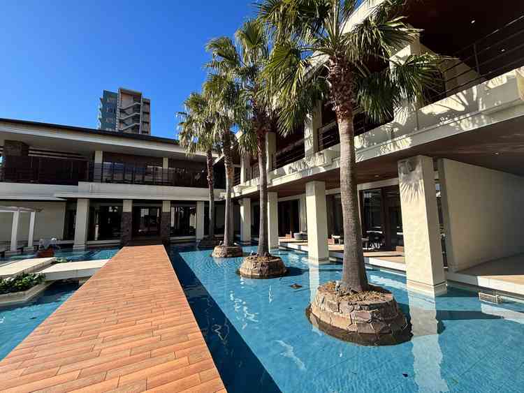 テレビで見たことがあり、イメージ通り綺麗なアクアテラスでした。