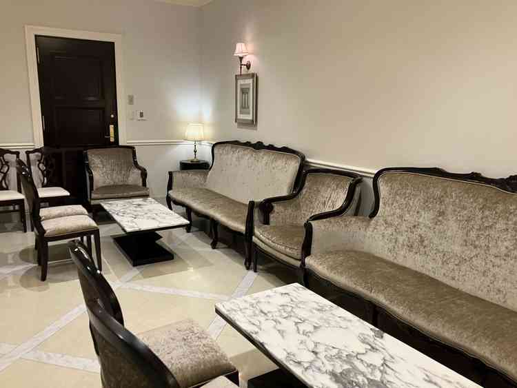 親族などの待合室は２つありました。