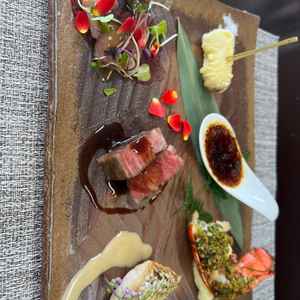 新郎側で撮影した試食