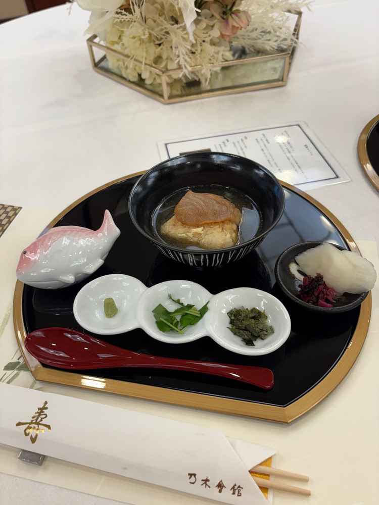 試食のお茶漬け