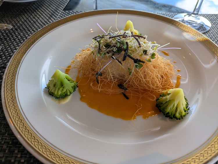 試食の一部 魚料理