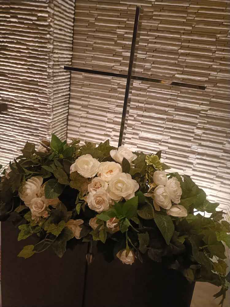 全て造花でした