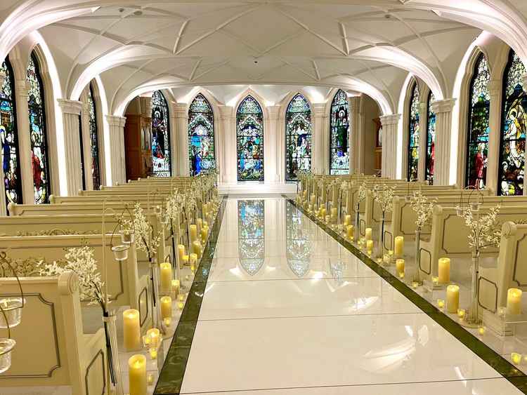 素敵なチャペルでした。