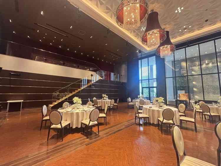 ルーチェの披露宴会場です。