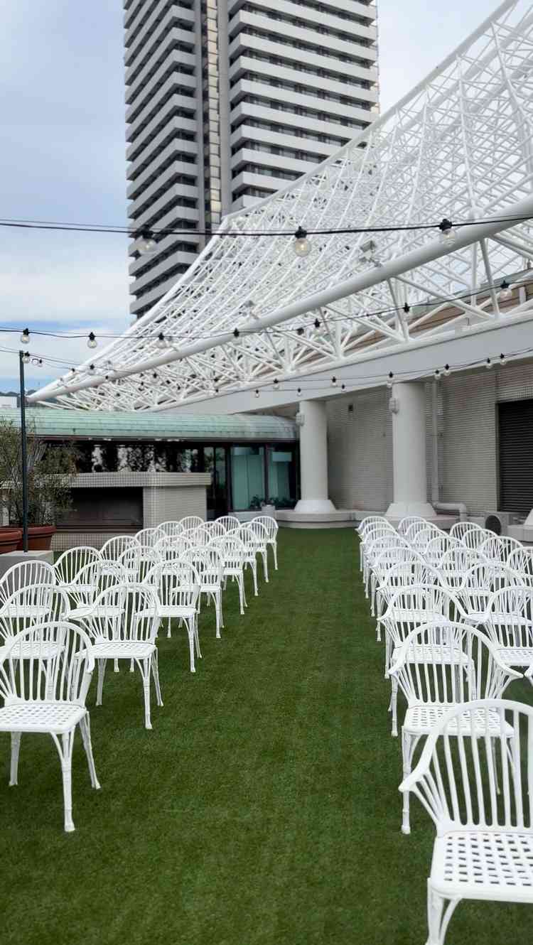 海洋博物館の建物内ということもありゲストにも認識しやすく目印になる！