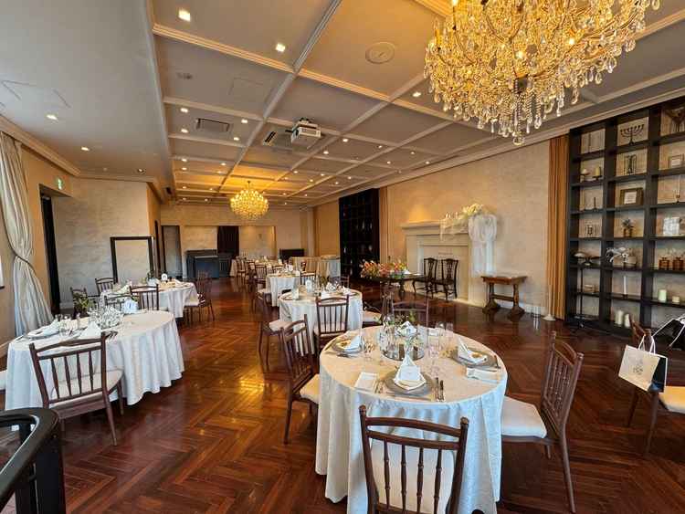 披露宴会場内の写真です。