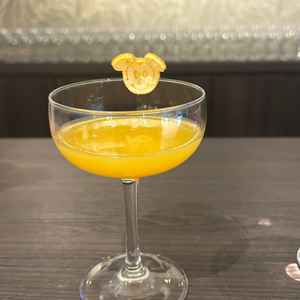 オレンジジュースに添えられた切り飾りが可愛かったです。