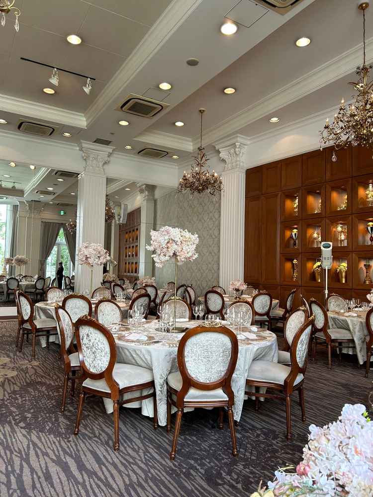 披露宴会場の写真