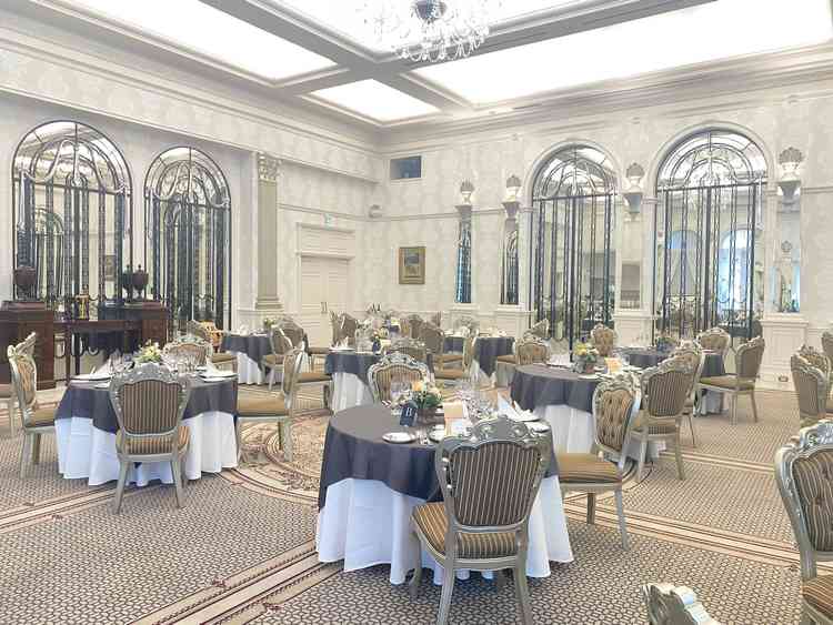 別館の披露宴会場