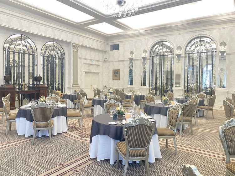 別館の披露宴会場