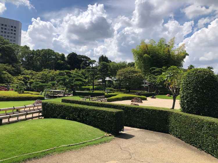 庭園　想像以上の壮大さで圧倒されました。