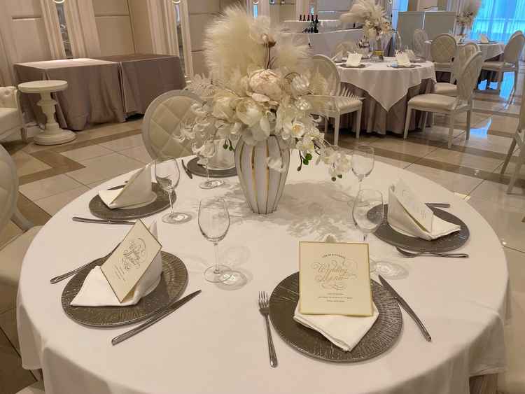 ゲストテーブル装飾