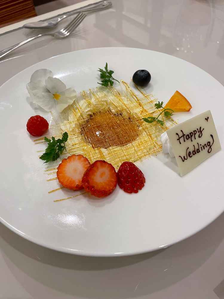 食べるのが勿体無い綺麗なデザート