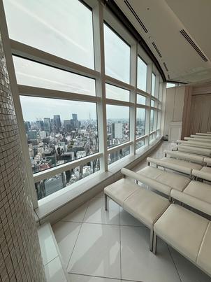 チャペルの右側からスカイツリーを望むことができ、ここならではの景色を楽しめる点が魅力的でした。