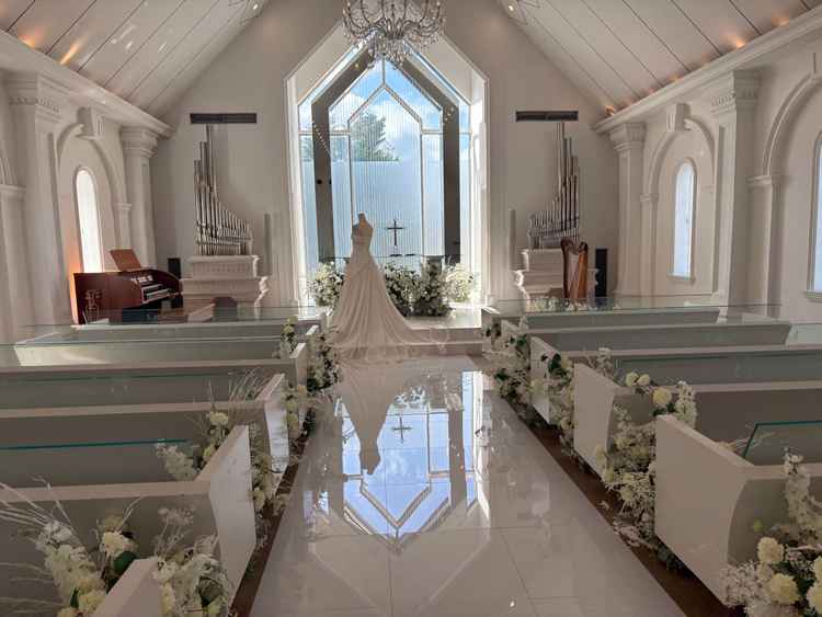 写真で見ていたよりも暗めな印象でした。