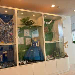 こちら入口過ぎた後の衣装等飾られていた場所でファイターズ等のコラボもあり素晴らしいと思いました。