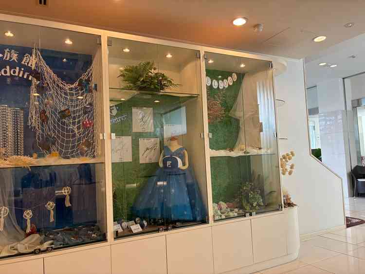 こちら入口過ぎた後の衣装等飾られていた場所でファイターズ等のコラボもあり素晴らしいと思いました。