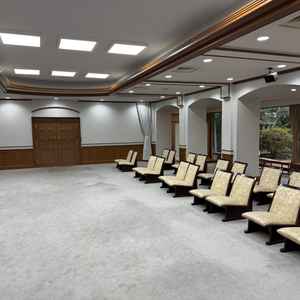 式から披露宴までの待合室