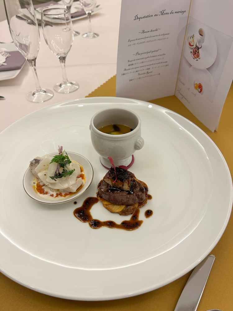 コースからら3品を用意いただき、特に甘鯛が非常においしかったです。