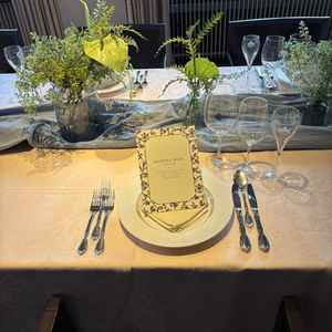 マットが引いてあるだけでグッと大人感がでて素敵な雰囲気づくりができます！