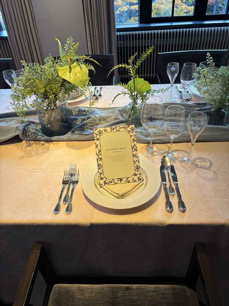 マットが引いてあるだけでグッと大人感がでて素敵な雰囲気づくりができます！