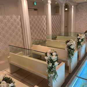 式場の参列者座席