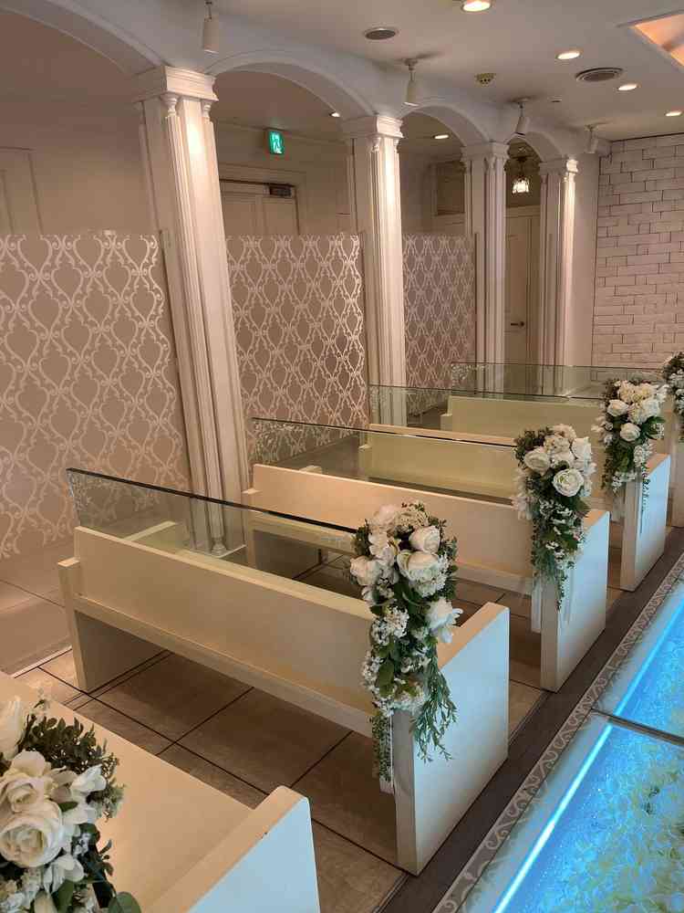 式場の参列者座席