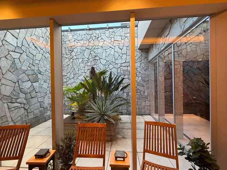 開放感のあるホール