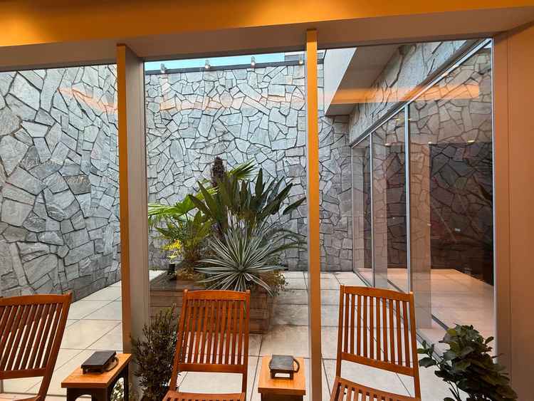 開放感のあるホール