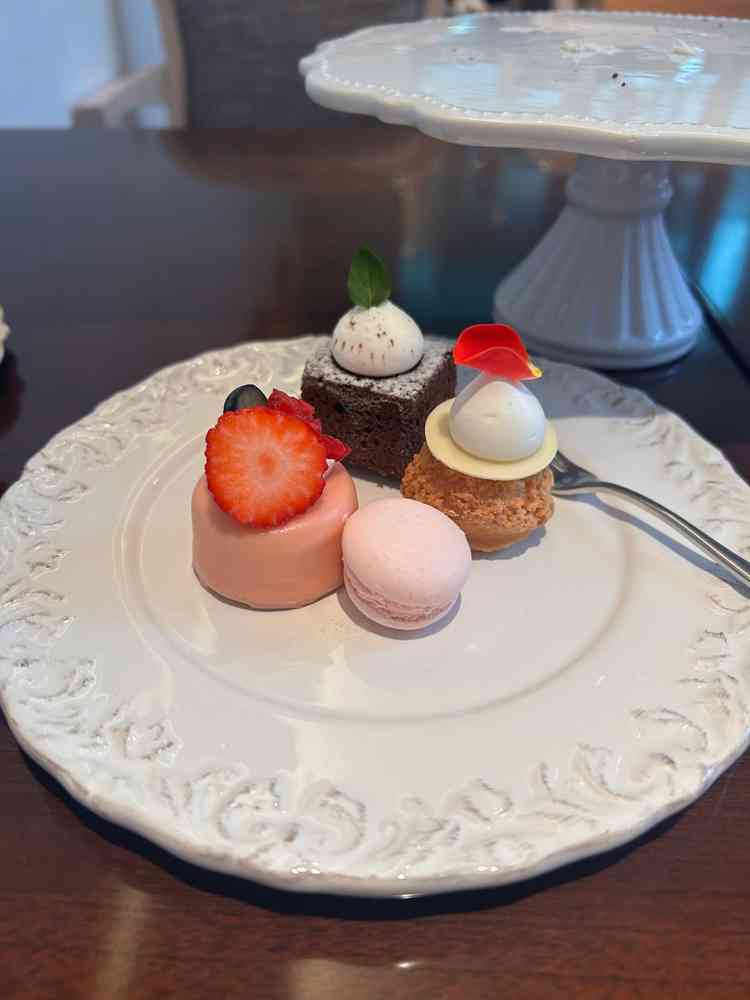 ゲストへのおもてなしを重視しているので、スイーツオプションは魅力的だった