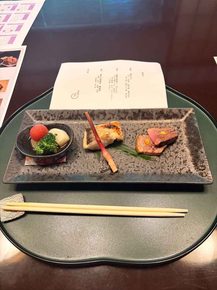 試食の料理です。野菜の甘みがよくおいしかったです。