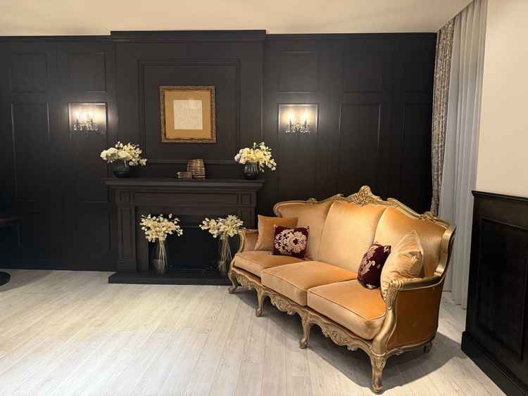 お見送りのスペース